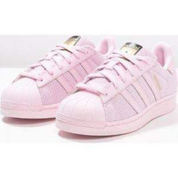 adidas superstar pink shoes
